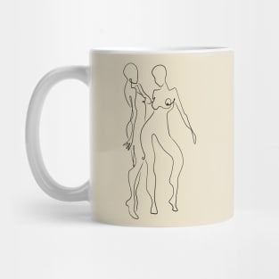 Gemini Celestial Line Art Mug